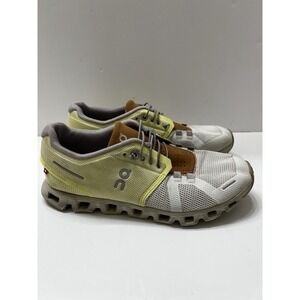 ON Cloud 5 Athletic Running Shoes Hay/Ice Women's 7.5   59-98362